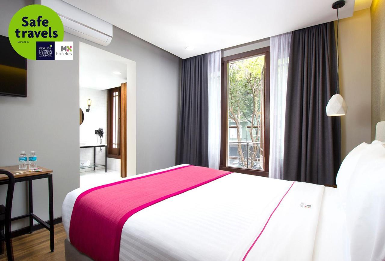 Hotel Mx Mas Reforma Mexikóváros Kültér fotó