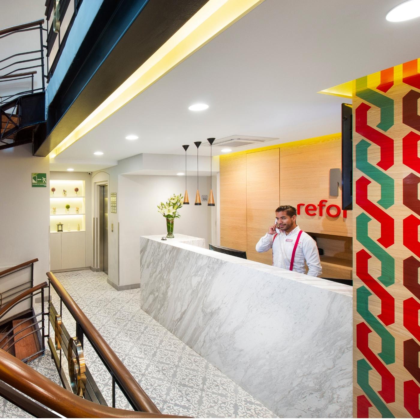 Hotel Mx Mas Reforma Mexikóváros Kültér fotó